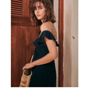 Sézane OLYMEA Dress - Navy